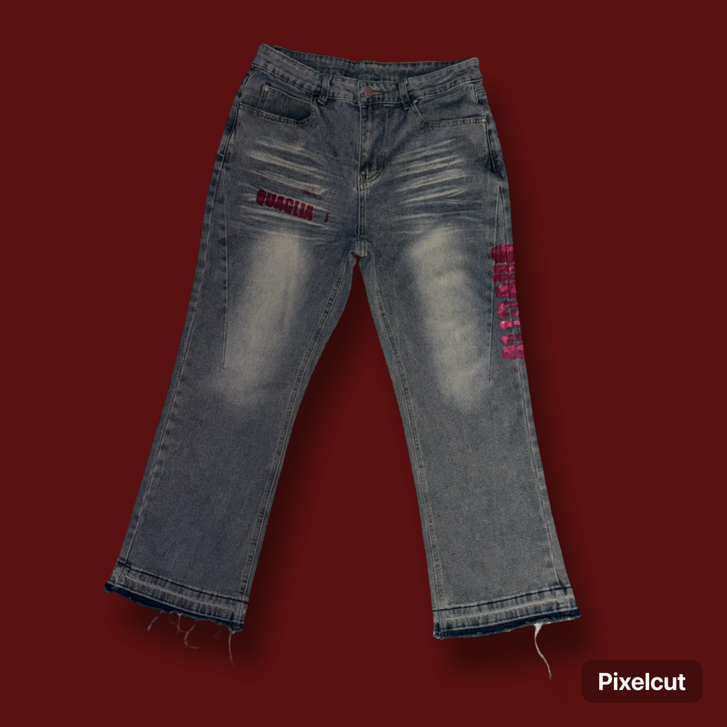 Quaglia's Flared Jeans