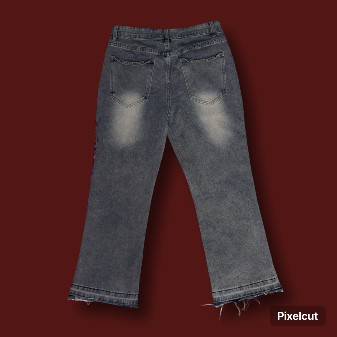 Quaglia's Flared Jeans