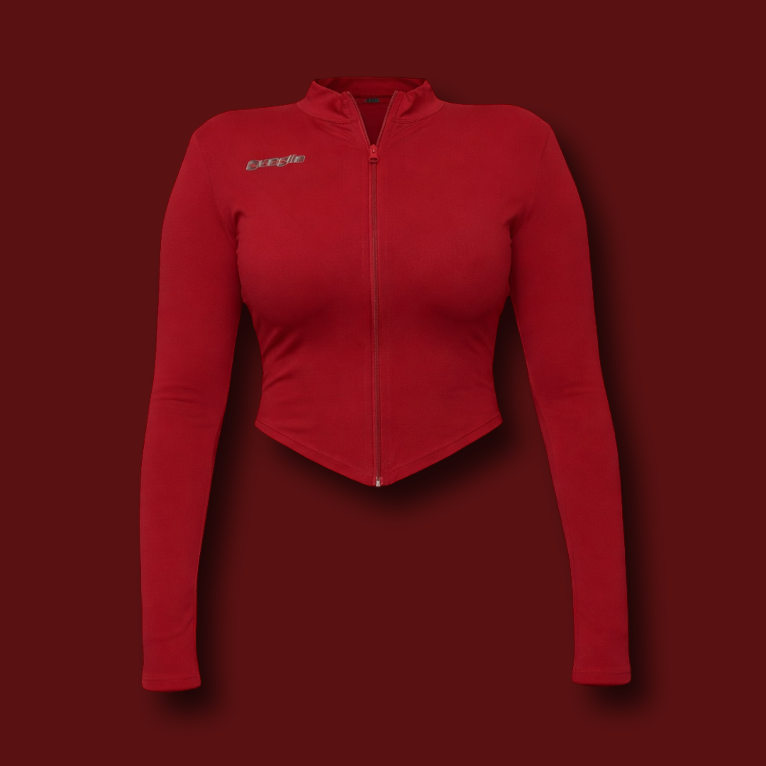 Quaglia's Zip Crop Longsleeve