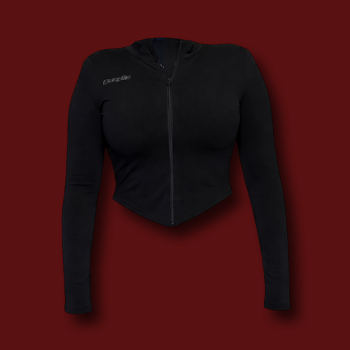 Quaglia's Zip Crop Longsleeve